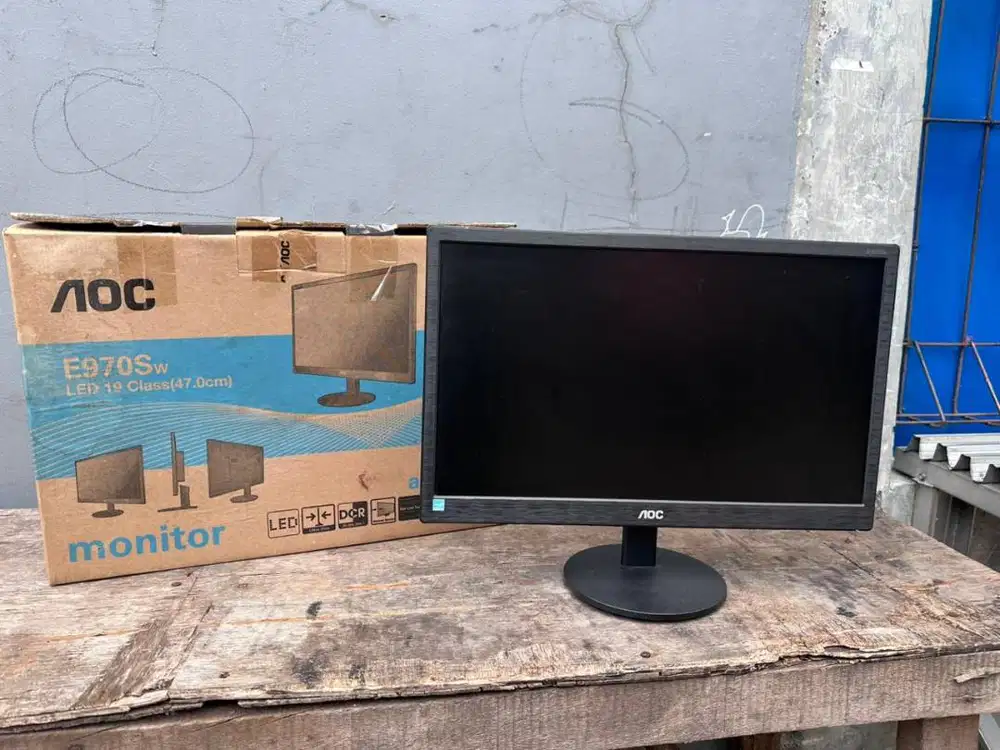 Monitor Pc Led AOC 19 Inc E970Sw Fullset