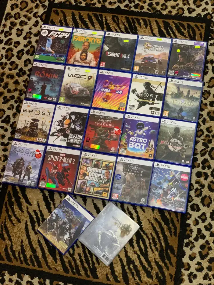 Kaset ps5 baru dan bekas