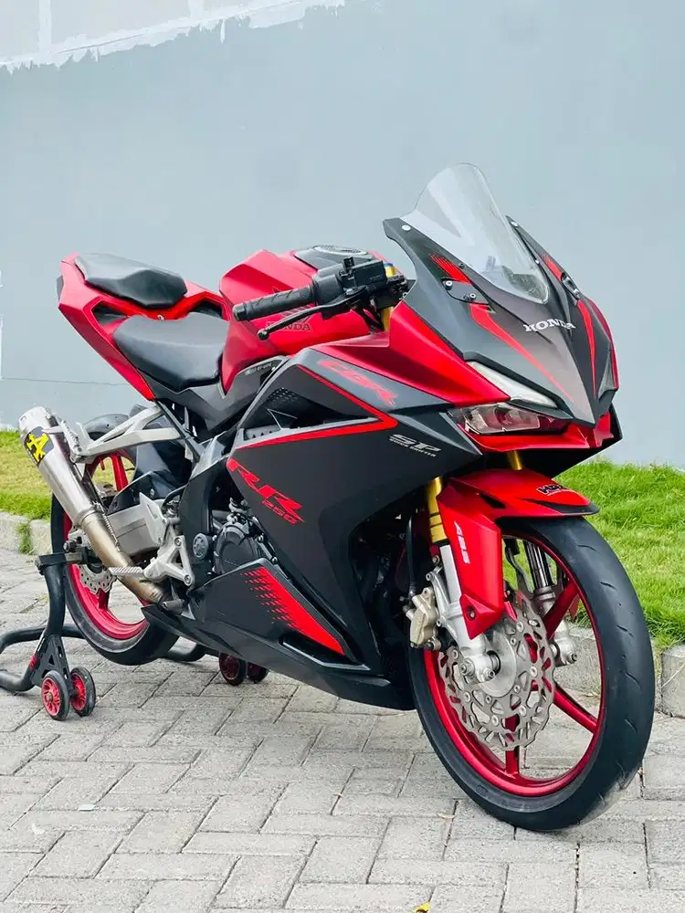 Honda cbr250rr 2019 non abs plat N cbr250 rr merah cbr 250rr cbr w250