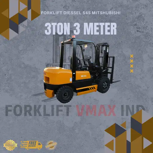 FORKLIFT VMAX 3TON 3METER DIESEL