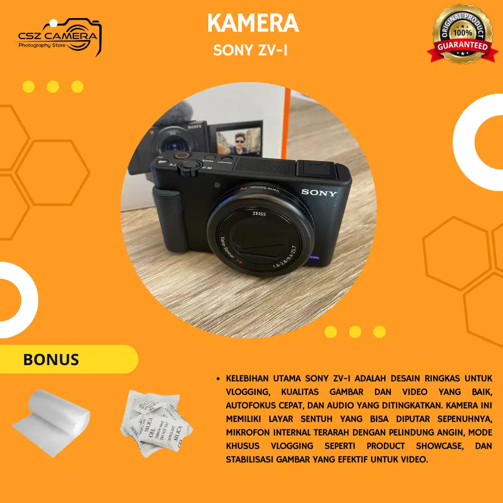 Sony ZV-1 Kecil Ringan Cocok Untuk Vlogger