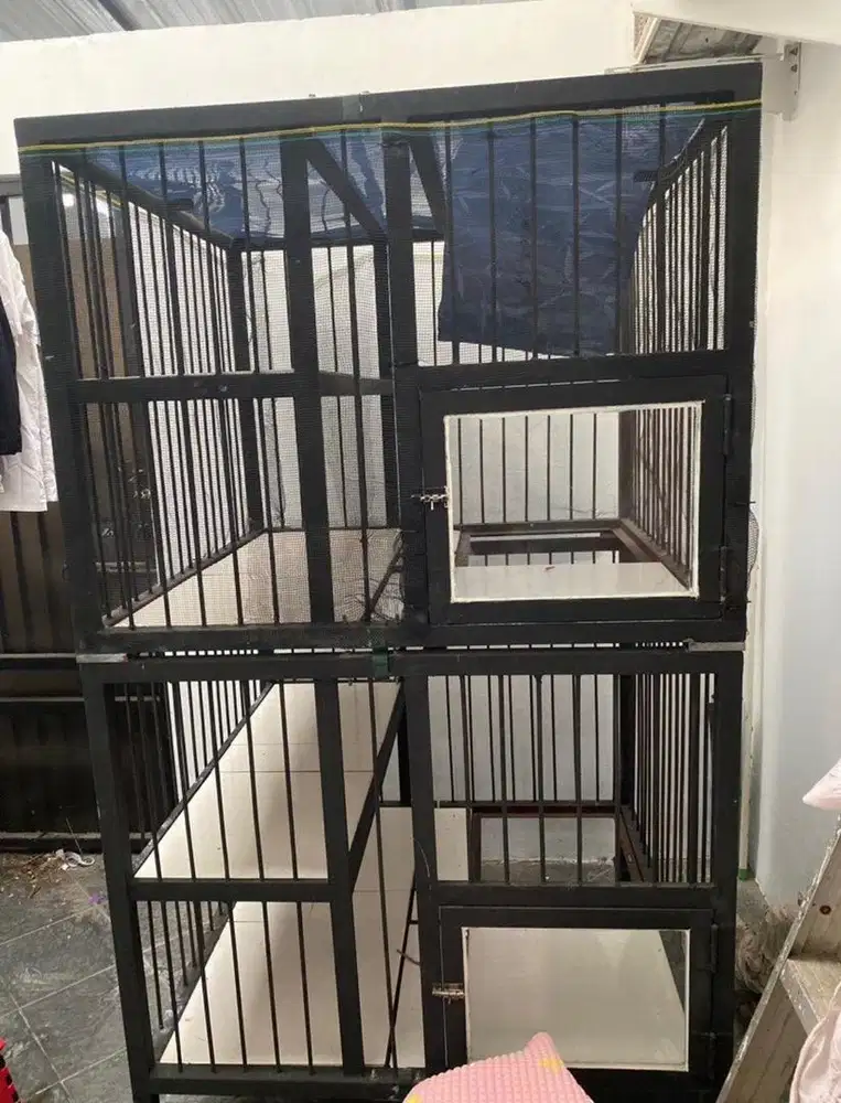 Kandang Kucing 2 lantai