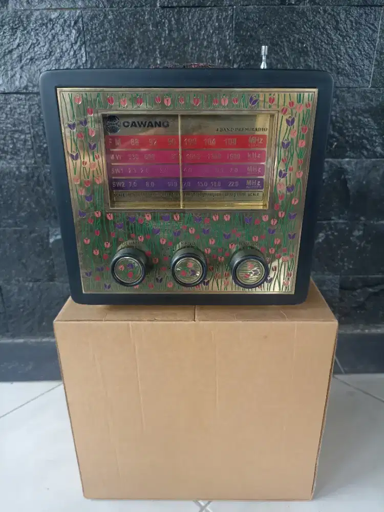 Radio cawang antik baru gress NOS