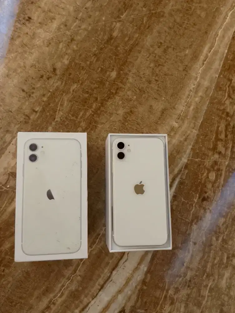 Iphone 11 128gb putih putih