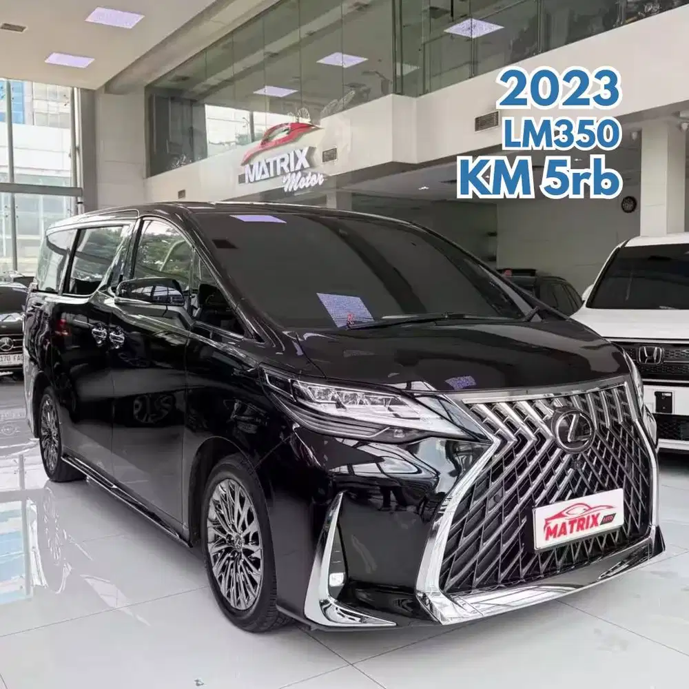 Lexus LM350 2023 7-Seater Black Hitam LM 350 7Seater