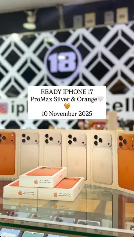 IPHONE 17 PROMAX  IBOX BISA KREDIT TANPA DP.