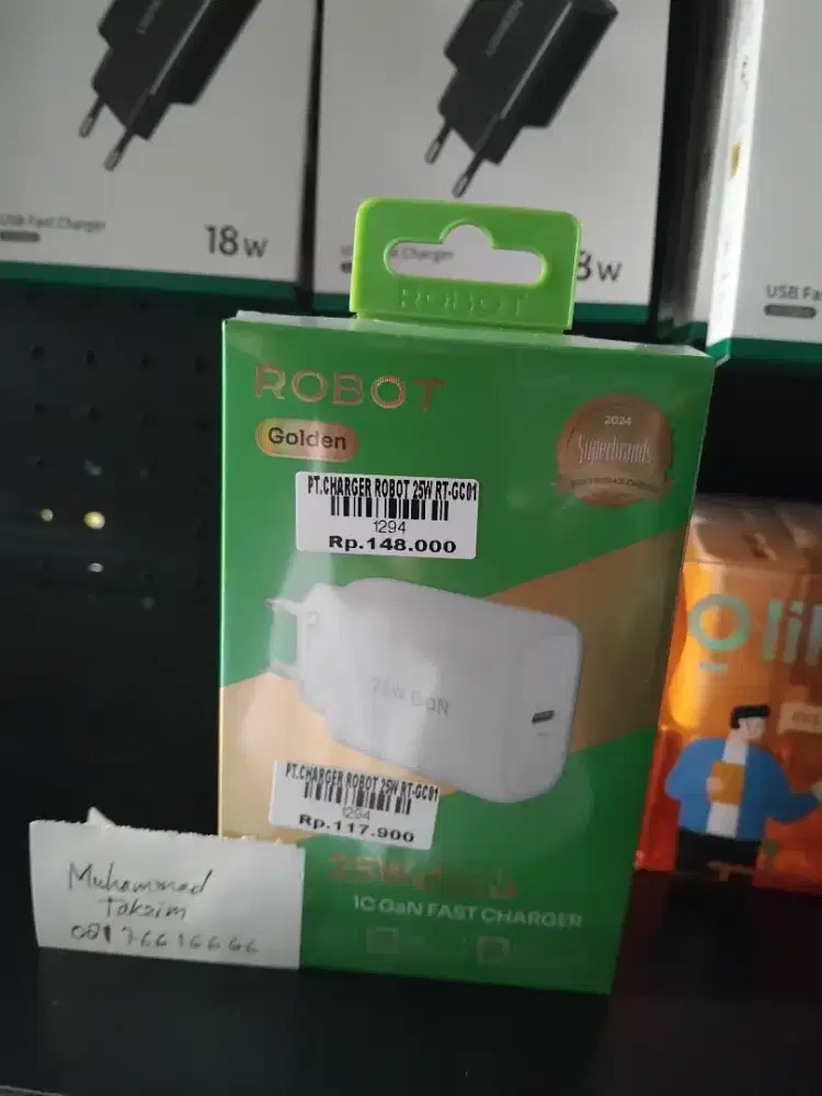 PT. CHARGING ROBOT 25W RT-GC01 ATLANTIS DAHSYAT