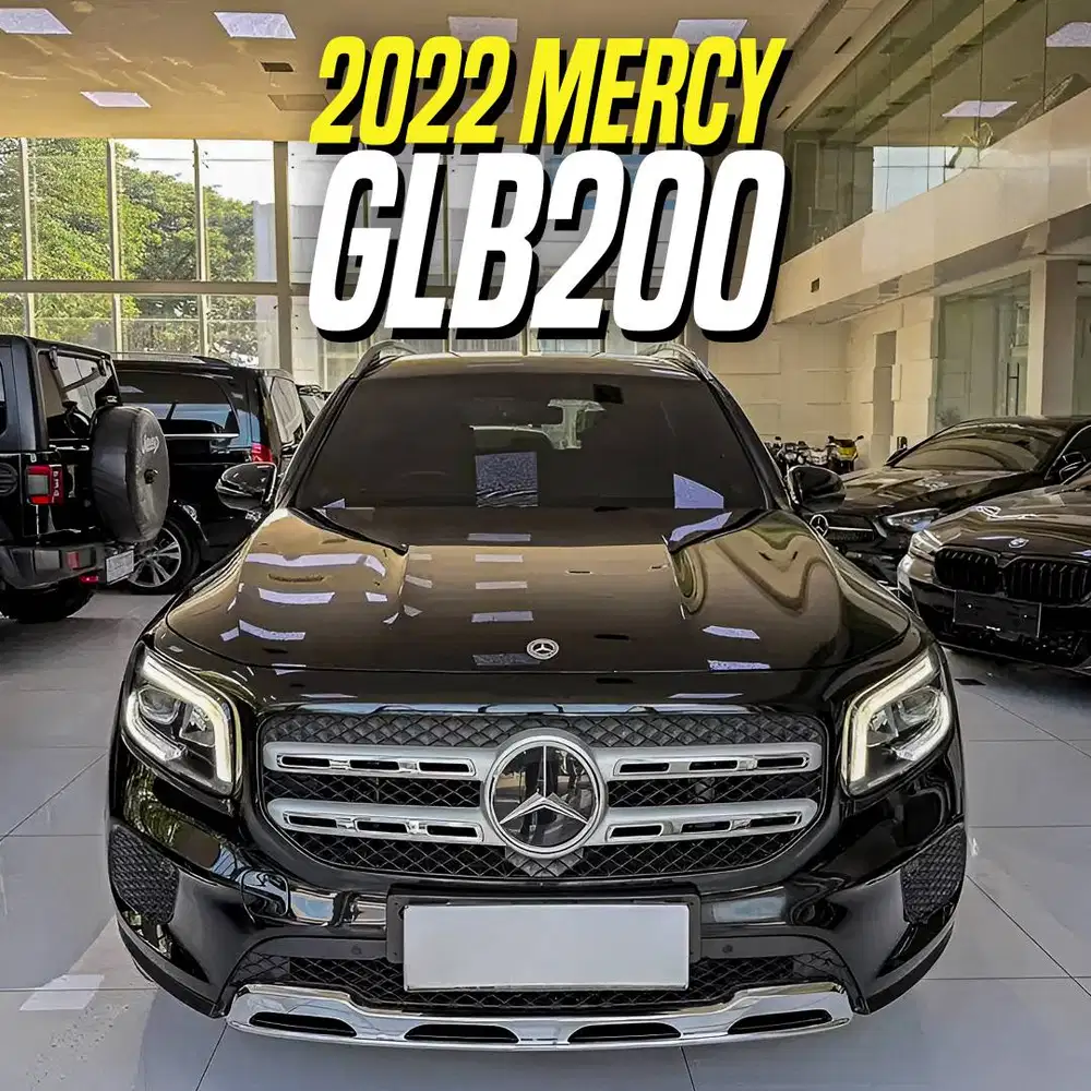 Mercedes Benz GLB200 2023 NIK 2022 Black Hitam Mercy GLB 200