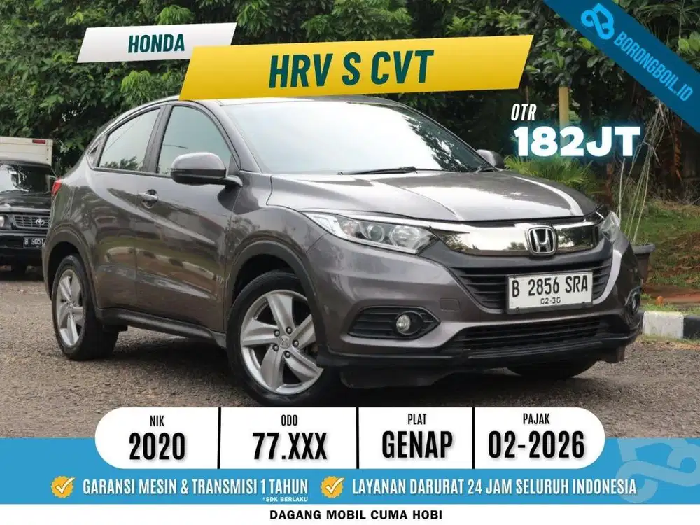 TERMURAH!!HRV S CVT 2020 DP MULAI 3JT