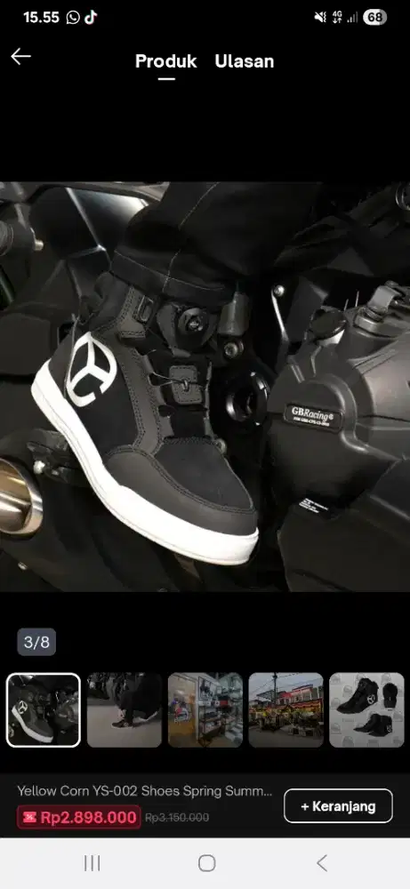 Sepatu yellow corn YS 002