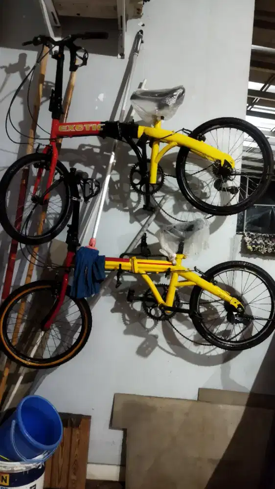 2 sepeda lipat repaint