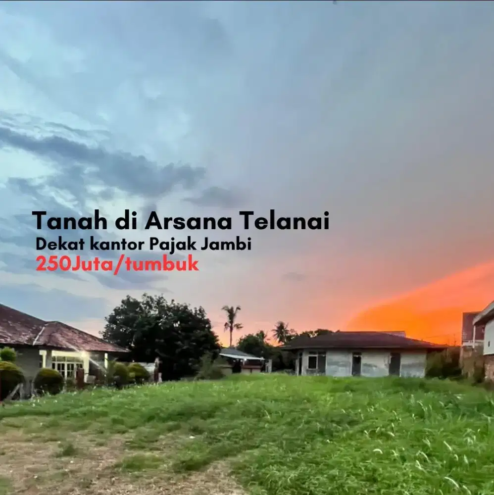 Jual Tanah di Telanai Kota Jambi