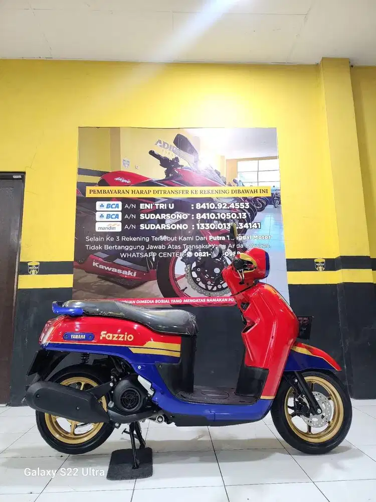Fazio 125 neo unit cakep stock terbatas