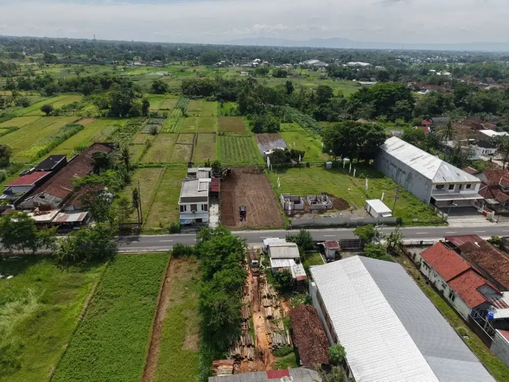 Tanah Mangku Jalan Pandowoharjo, Cocok untuk Hunian View Merapi