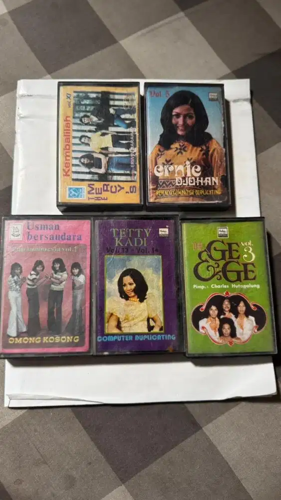 Kaset Pita Jadul Antik