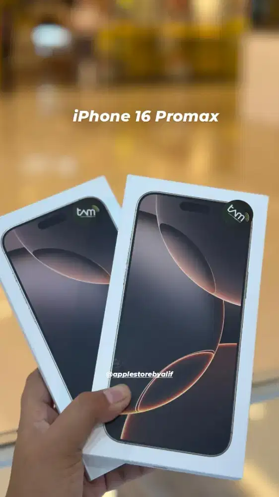 iPhone 16Promax 256gb Cicilan Tanpa DP Gratis 2x cicilan