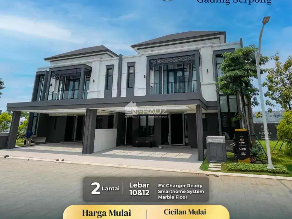 Matera Signature Rumah Mewah New Layout Private Lokasi Prime Gading Serpong