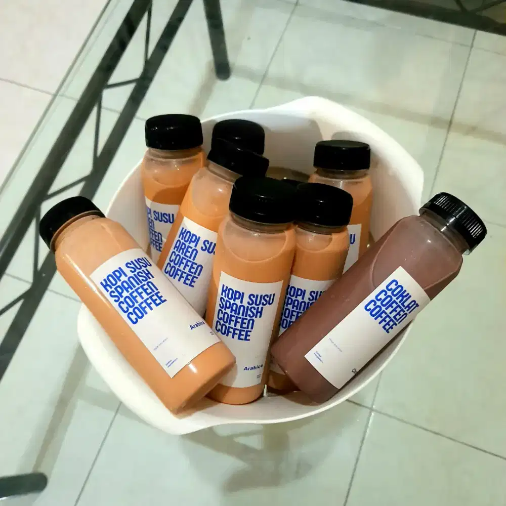 Kopi Susu Botol 250gr