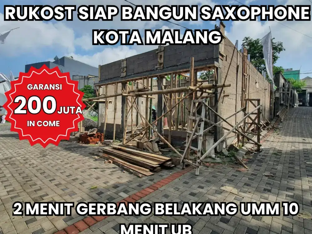 Rukost Siap Bangun Saxophone Kota Malang Garansi Income 2 Menit Kampus UMM