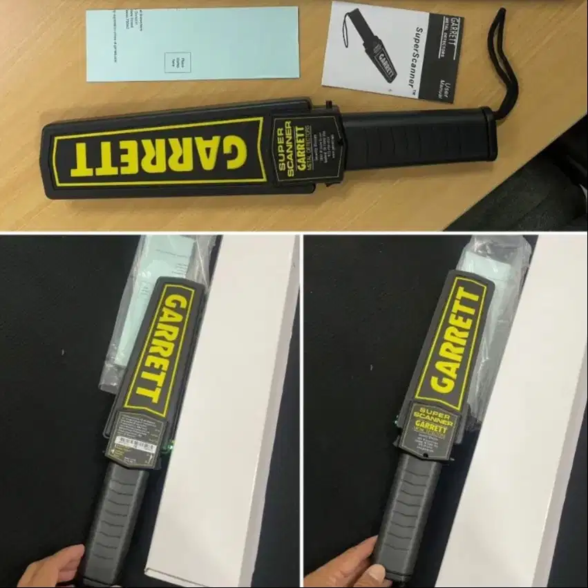 Garrett deteksi logam untuk keamanan