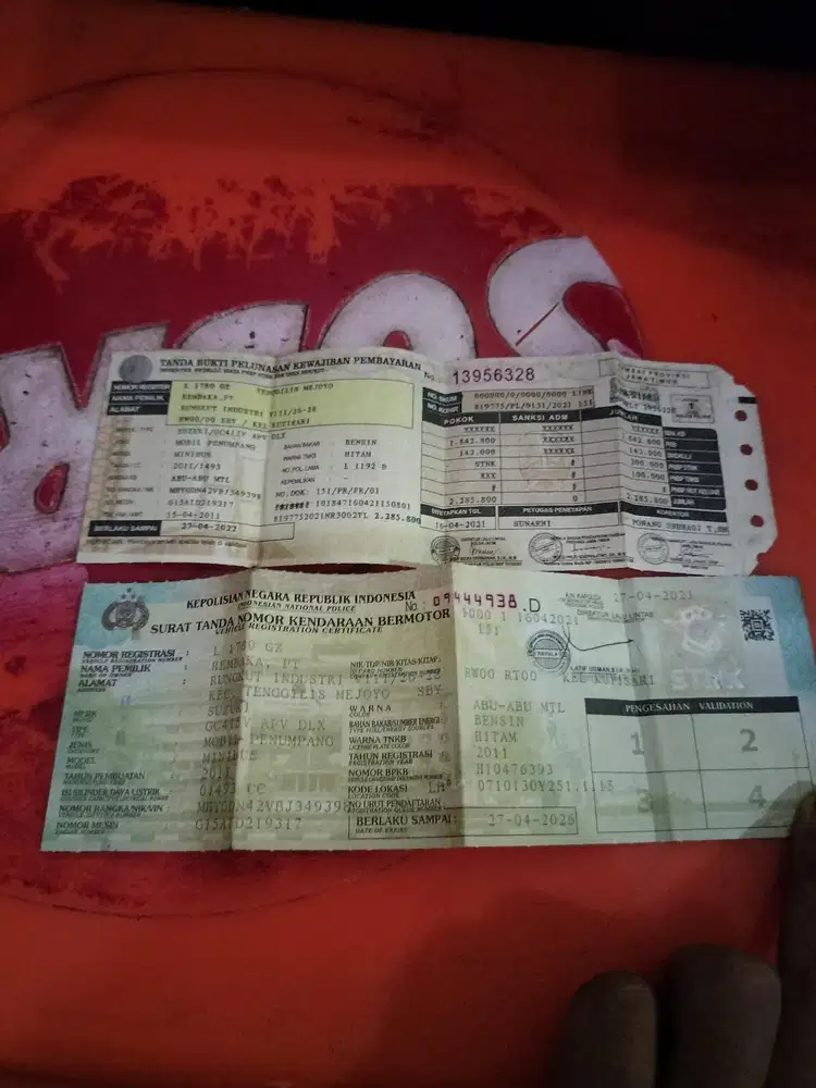 Suzuki APV 2011 Bensin