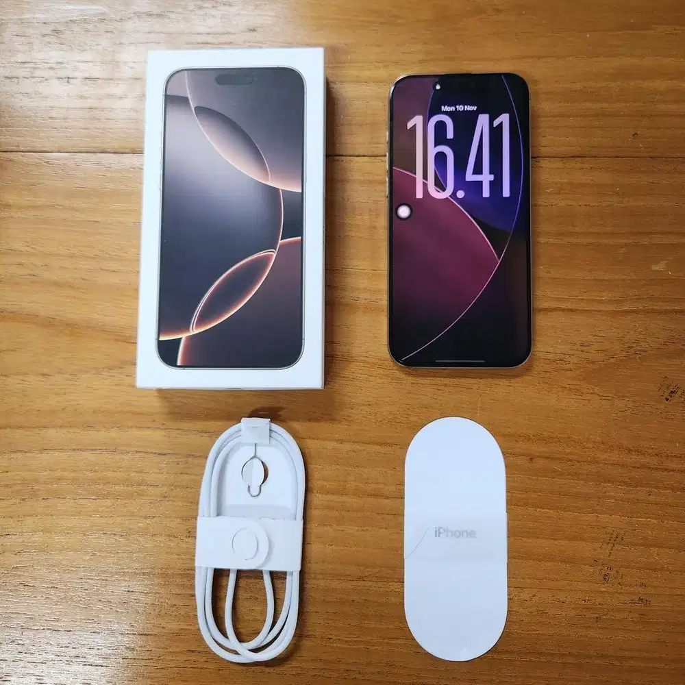 Apple iPhone 16 Pro Max 256GB iBox Fullset No Minus Titanium Dessert
