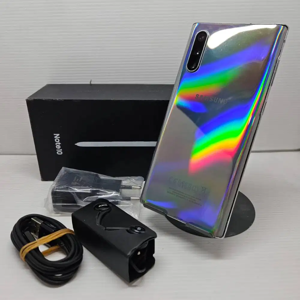 SAMSUNG GALAXY NOTE 10 5G 5G 12/256 Aura Glow FULLSET NO MINUS