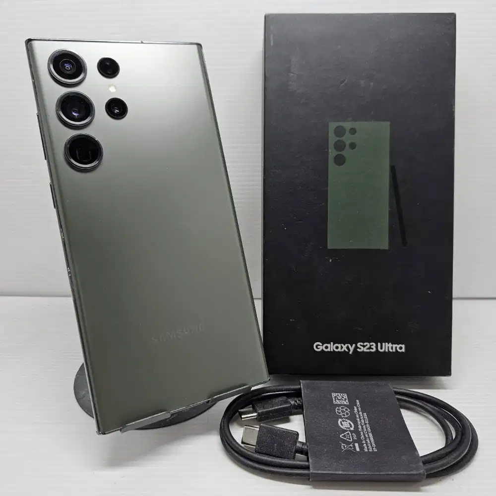 HOT SALE! SAMSUNG GALAXY S23 ULTRA 5G 12/256 Green EX SEIN  FULLSET  N