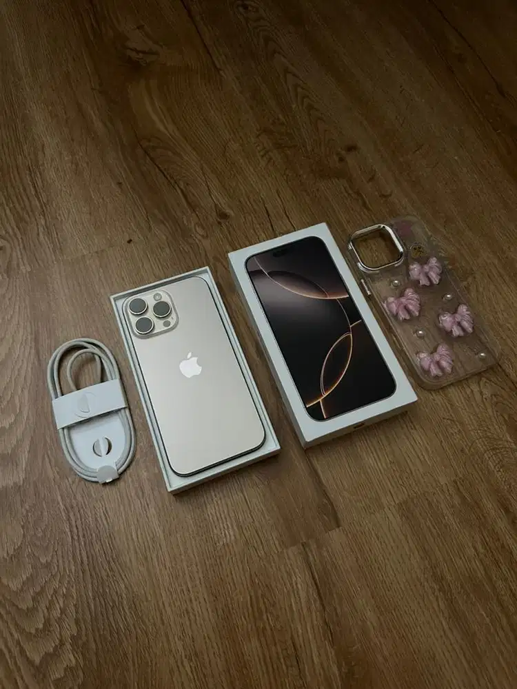 Iphone 16 Pro Max 256gb Bea Cukai Resmi BH 91% Perfect Condition