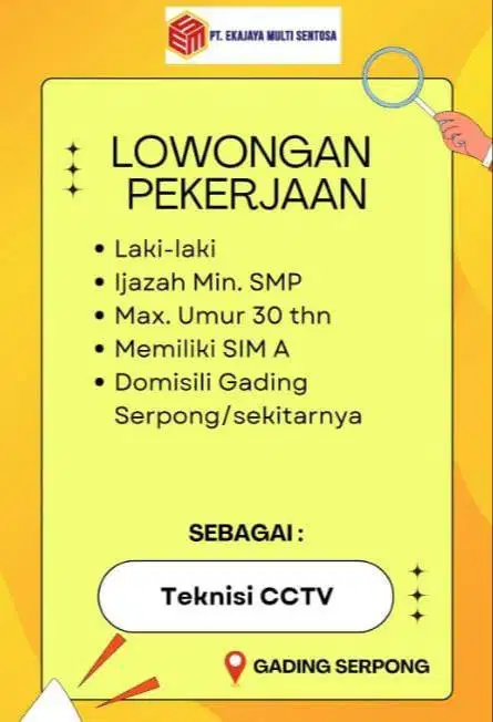 Dibutuhkan Karyawan Segera