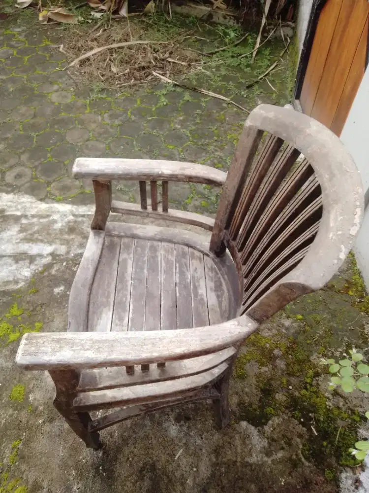 Kursi teras antik jati murah