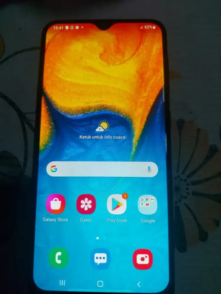 Hp Samsung A20 kondisi normal