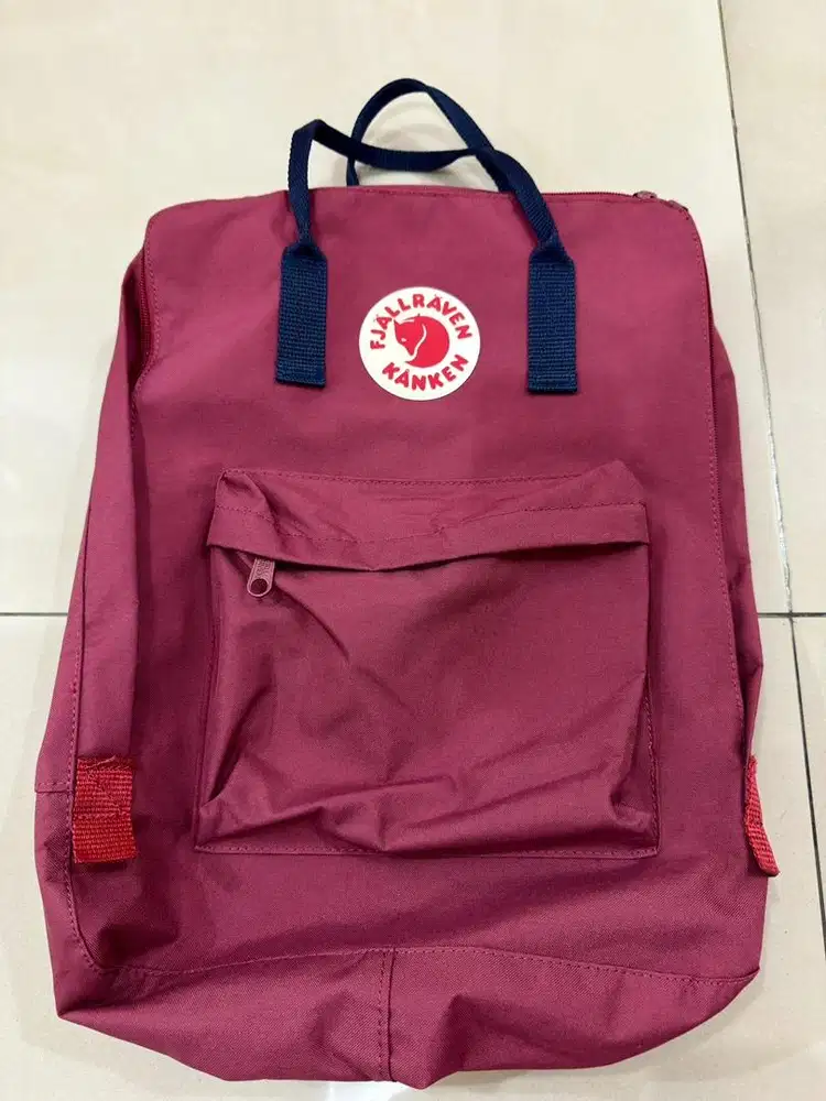 Tas Kanken Maroon Navy