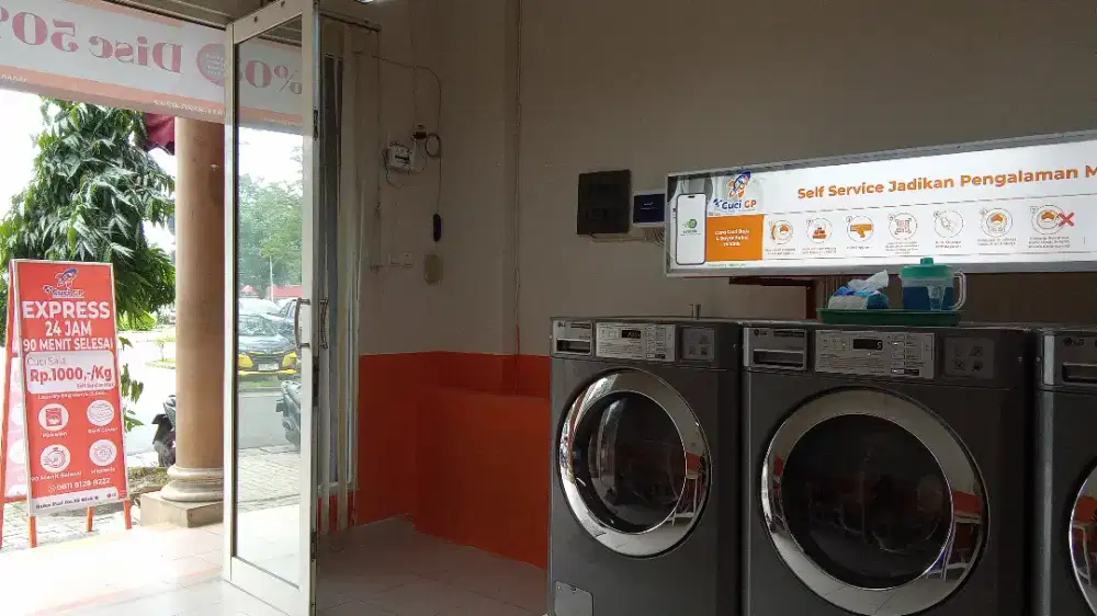 Loker laundry apartemen oasis