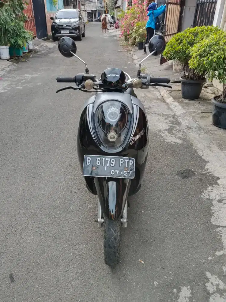 Honda Scoopy th 2012 plat 2027 PJK pnjng mesin halus