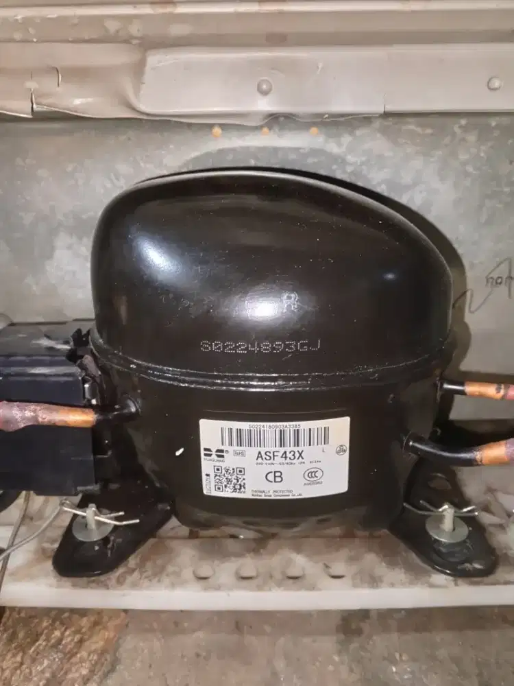 Kompresor kulkas 2 pintu tinggal pasang