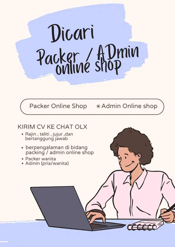 Dibutuhkan Staff Packer / Admin online shop daerah pantai indah kapuk