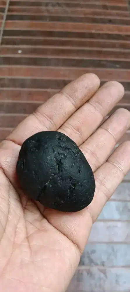 Batu meteor satam asli