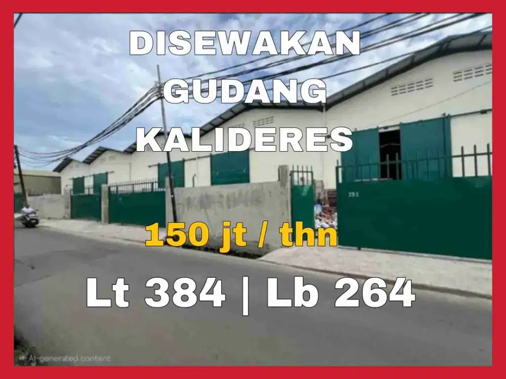 Wilson Disewakan gudang area kalideres