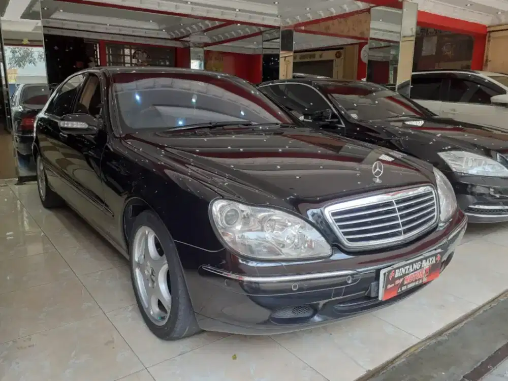MERCY S320L AT 2001 SUNROOF BLACK / MODEL THN 2002 (BINTANG MOTOR)
