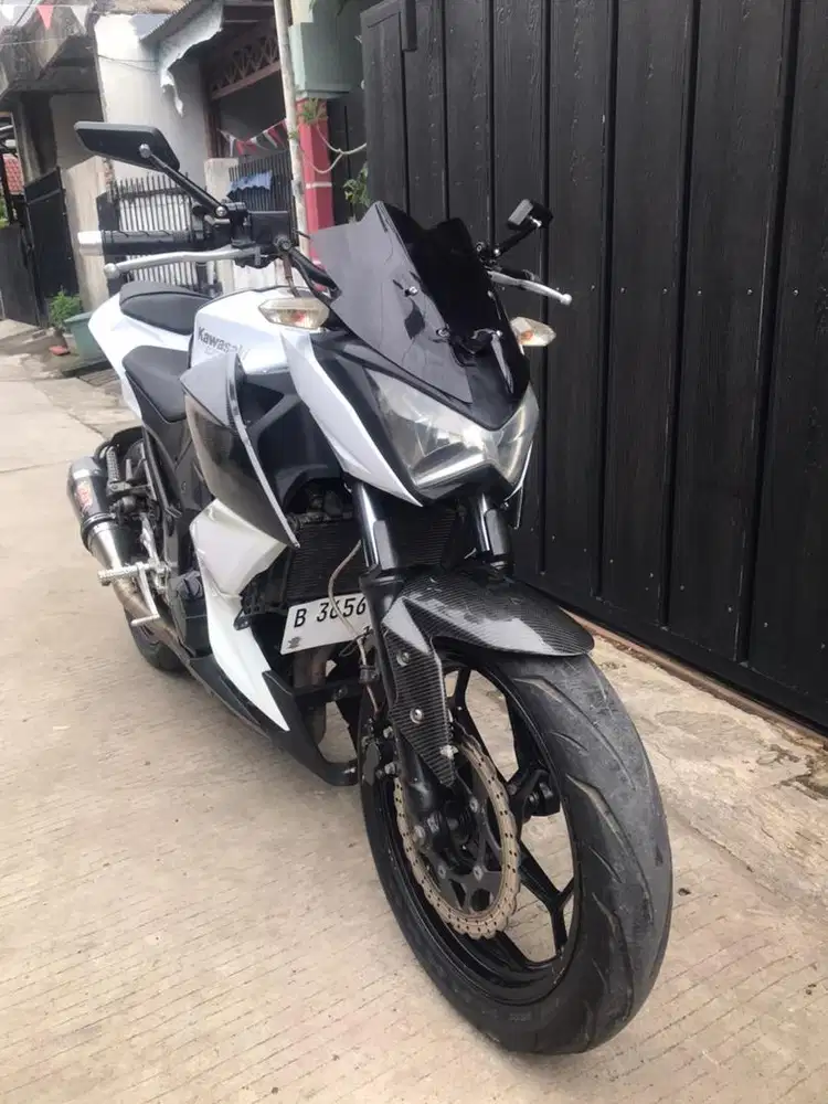 Jual kawasaki z250 tahun 2013 lengkp