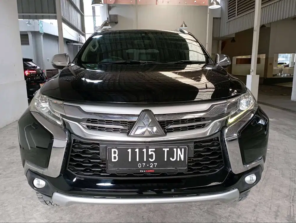 Mitsubishi Pajero Sport 2.4 Dakar 4X2 AT 2017 Hitam PPREMIUM B1115TJN