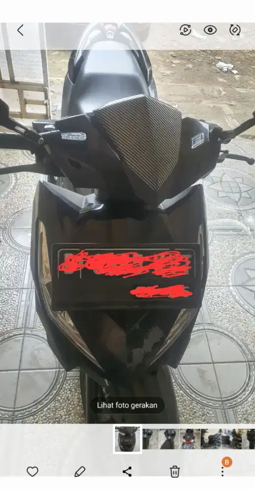 Dijual cepat vario 125led old