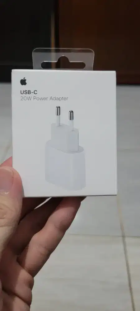 Kepala charger apple ori