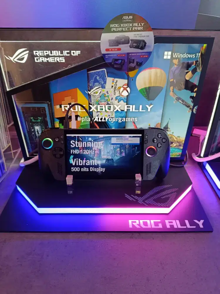 Rog Ally X Xbox Ryzen Z2 Extreme
Cicilan mulai dari 900 ribuan aja ...