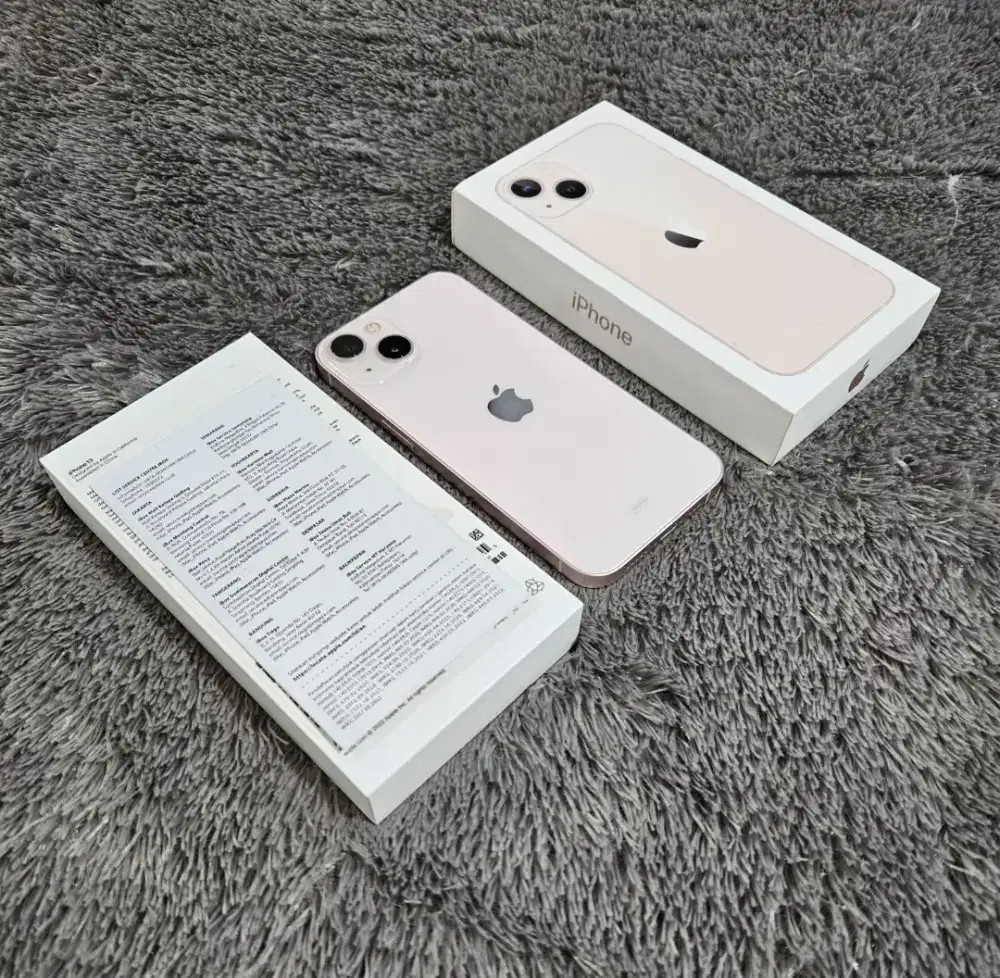 Iphone 13 128GB Pink Ibox Fullset Original