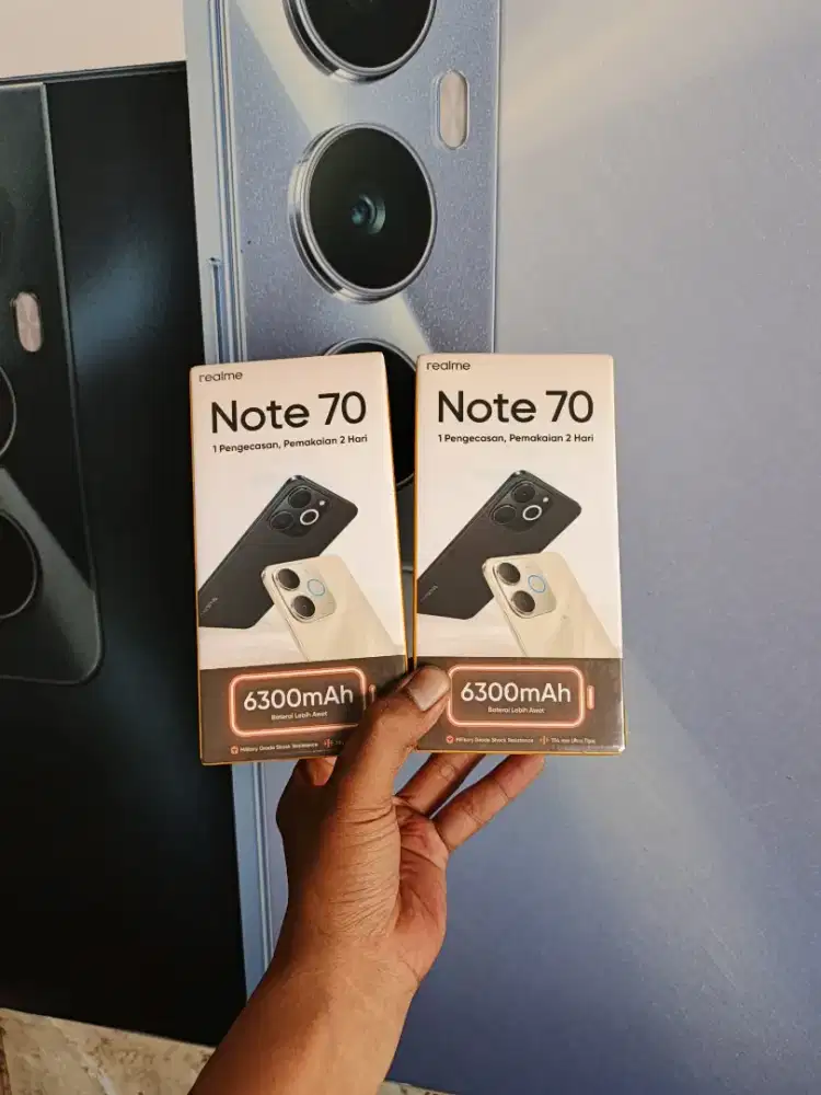 [ Fast respon WA ] Realme Note 70 4/64 Garansi resmi 1thn
