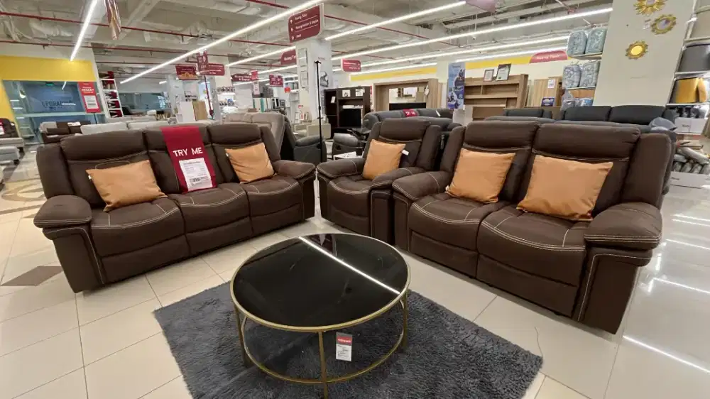 Winchester Sofa Set Recline 3+2+1