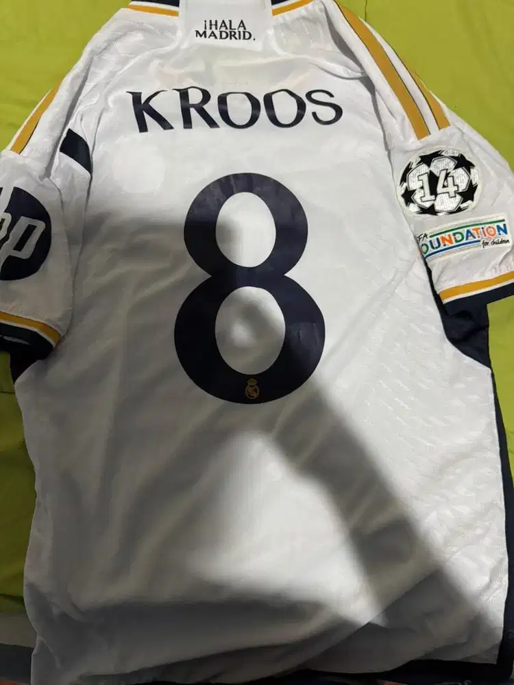 Jersey real madrid final champion 2024
