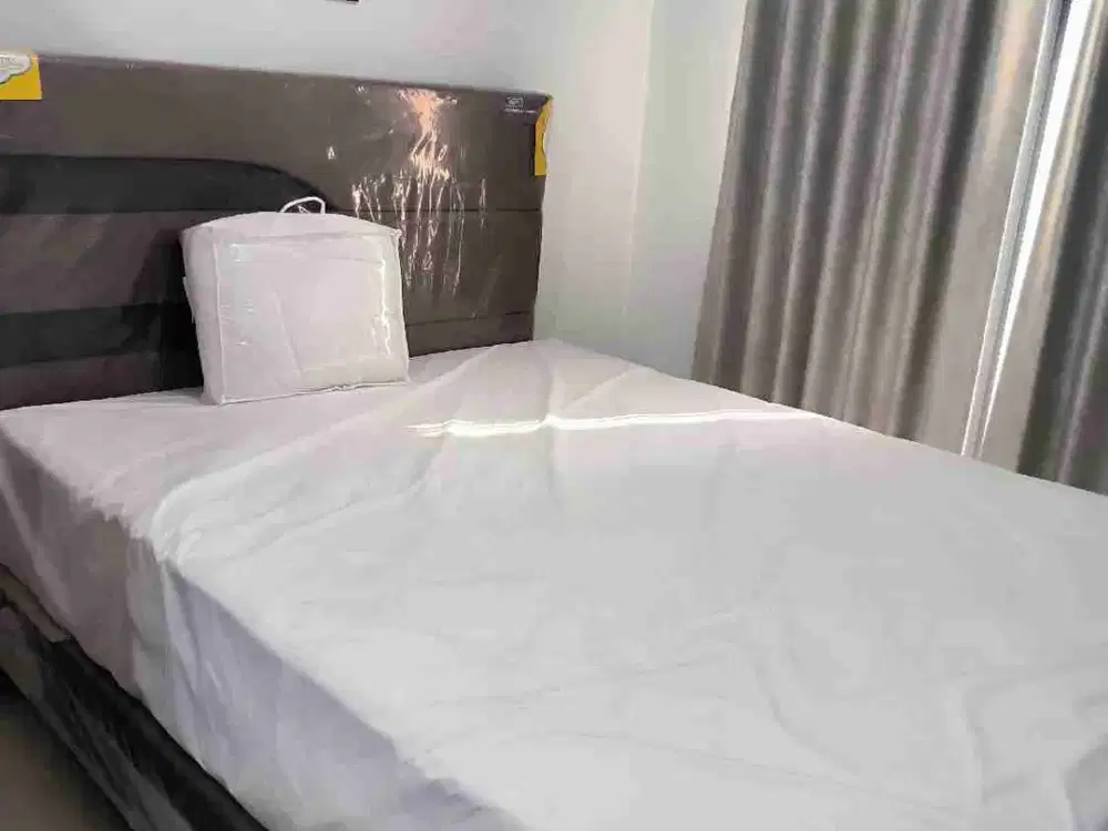 disewakan apartement vertu studio full furnish lantai 12 siap pakai langsung posisi nembus mall Ciputra word mayjen sungkono